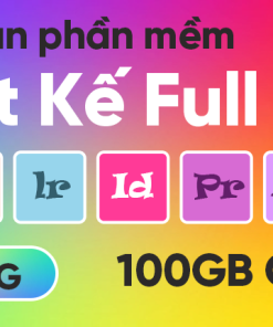 Phần mềm thiết kế Full App 100GB Cloud 1 tháng - Tài khoản (5 thiết bị)